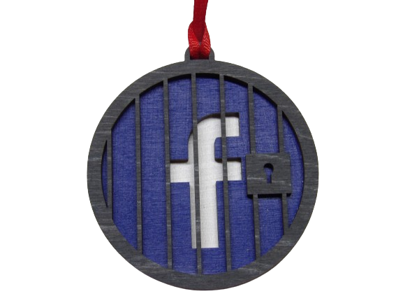 Facebook Jail Ornament