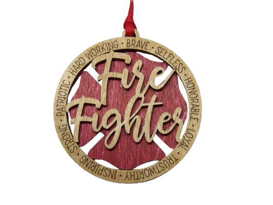 Firefighter Ornament