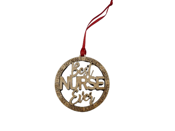 Best Nurse Ever Ornament