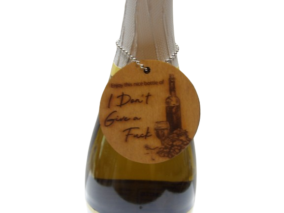 Enjoy this Nice Bottle Wine Tag