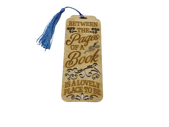 Between the Pages of a Book is a Lovely Place to Be Bookmark