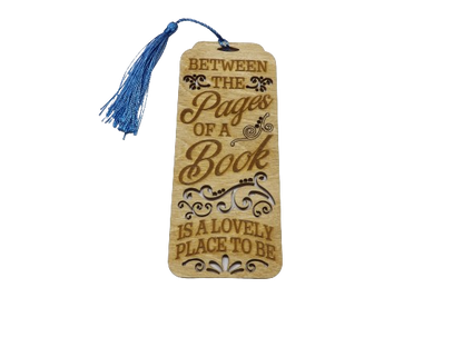 Between the Pages of a Book is a Lovely Place to Be Bookmark