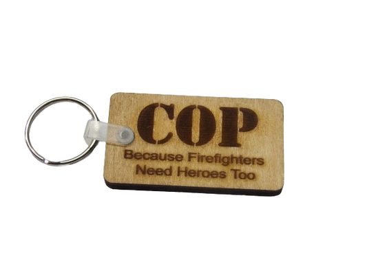 Cop Keychain
