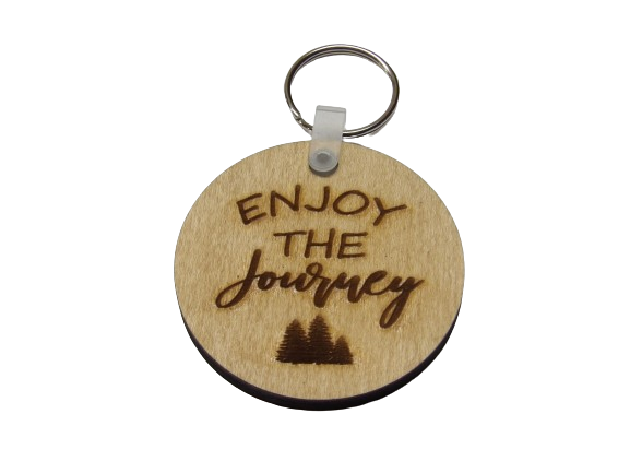 Enjoy the Journey Keychain