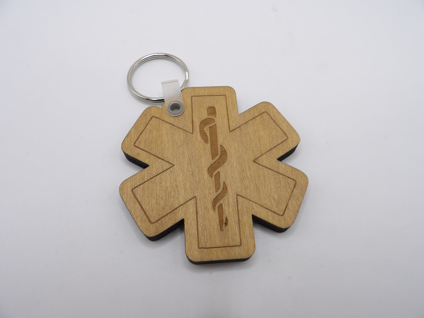 Paramedic EMS Shield Keychain