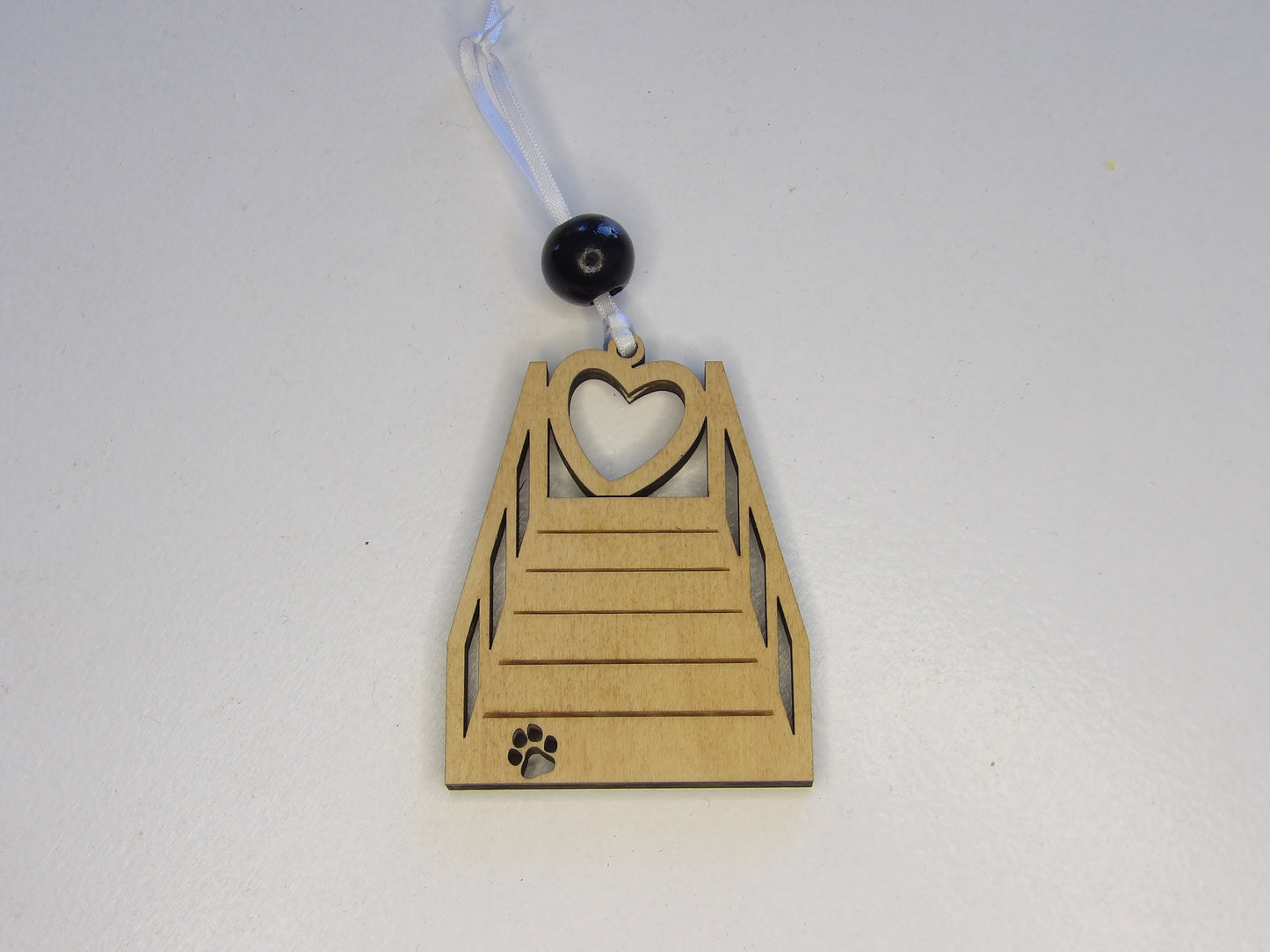 See You At Rainbow Bridge: Pet Memorial Framed Story Card and Wooden Ornament Gift Set