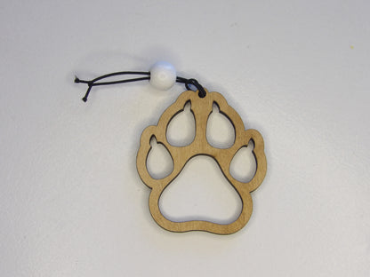 The Magic of Our Soulful Companions: Cats Wooden Rear View Mirror Car Charm