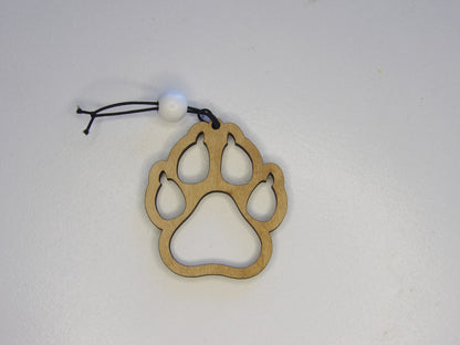 The Magic of Our Soulful Companions: Cats Wooden Rear View Mirror Car Charm