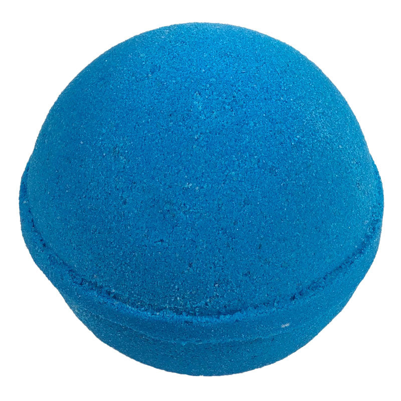 4.5oz blue bath bomb.