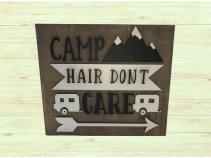 Camp Hair Sign