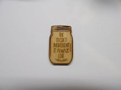 Secret Ingredient Mason Jar Magnet