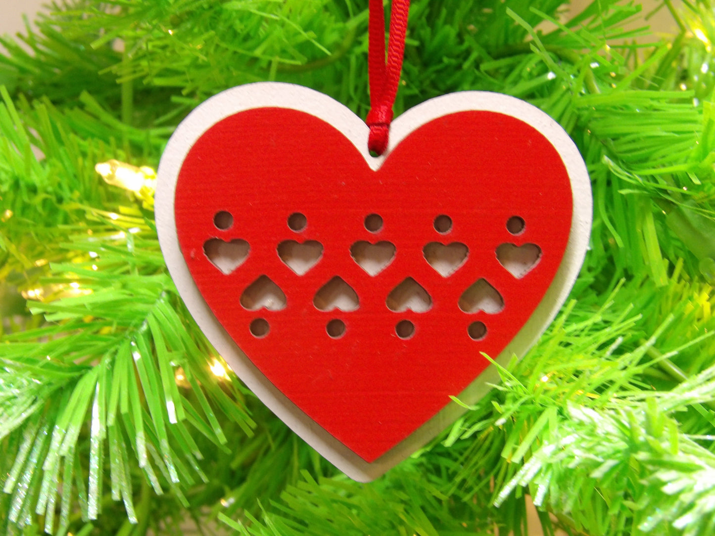 Two-Layer Heart Ornament