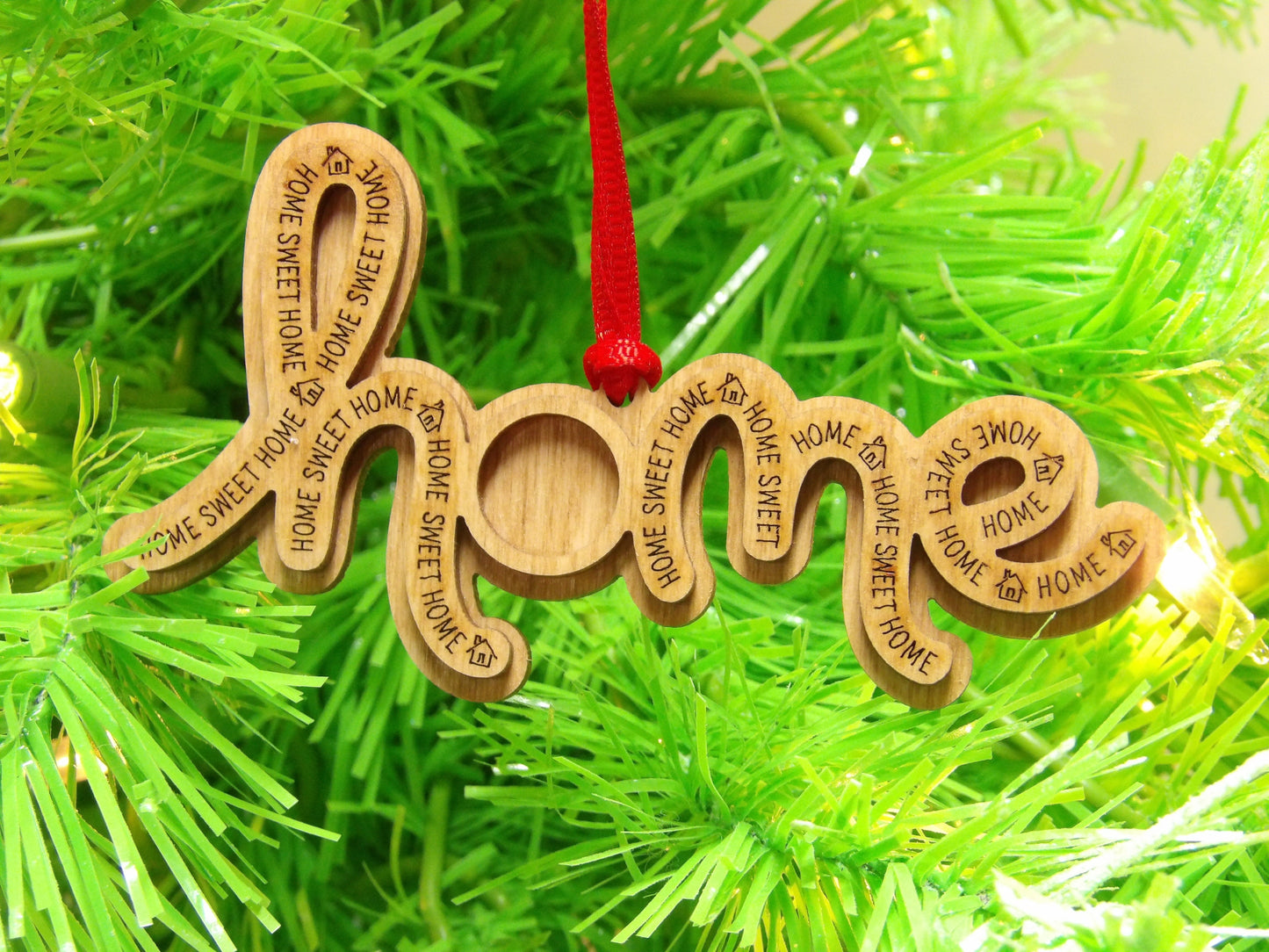 Two-Layer Home Ornament