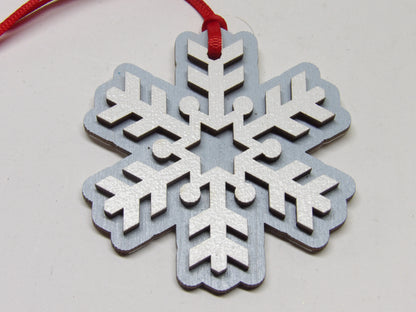 Two-Layer Snowflake Ornament