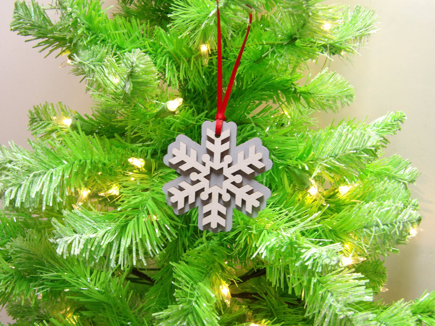Two-Layer Snowflake Ornament