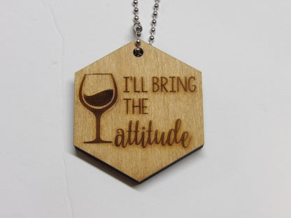 I'll Bring The ... Wine Tag (20 Variants)