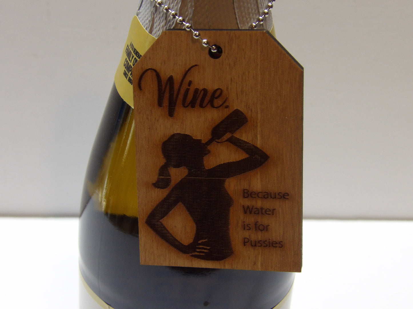 Wine Because Water... Wine Tag