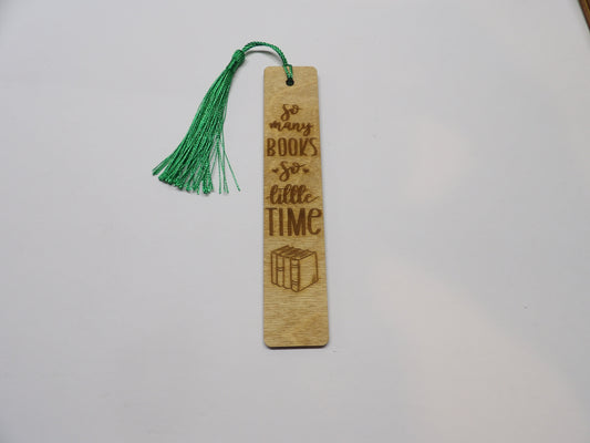 So Many Books So Little Time Bookmark