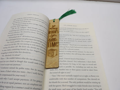 So Many Books So Little Time Bookmark