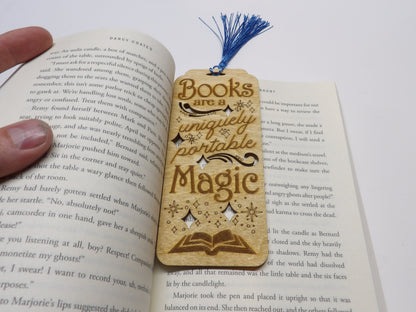Books Are A Uniquely Portable Magic Bookmark
