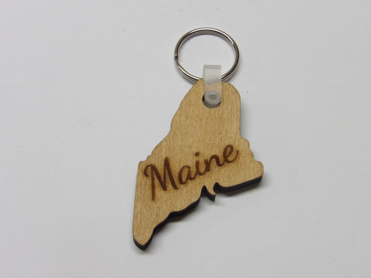 State of Maine Keychain