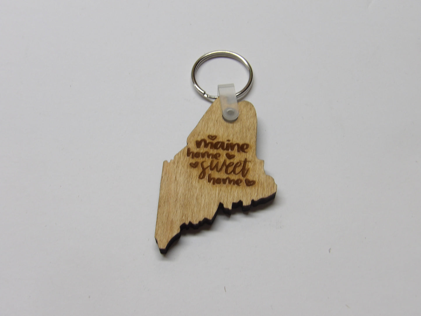 State of Maine Home Sweet Home Keychain