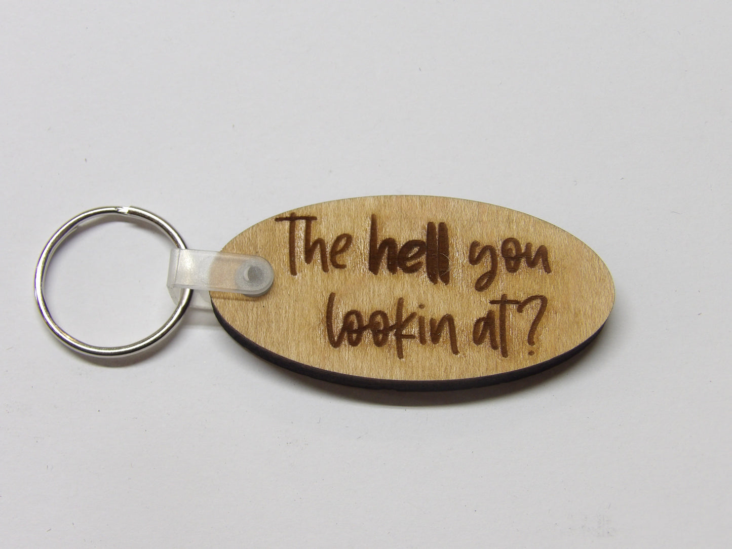 The H*ll You Lookin At Keychain