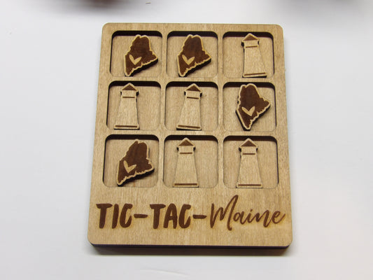 Tic-Tac-Maine Lighthouse Game