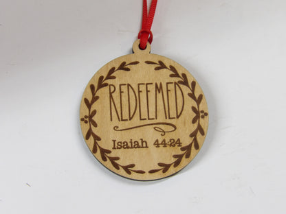 Advent Names of Jesus Christmas Ornaments (10 Variants)