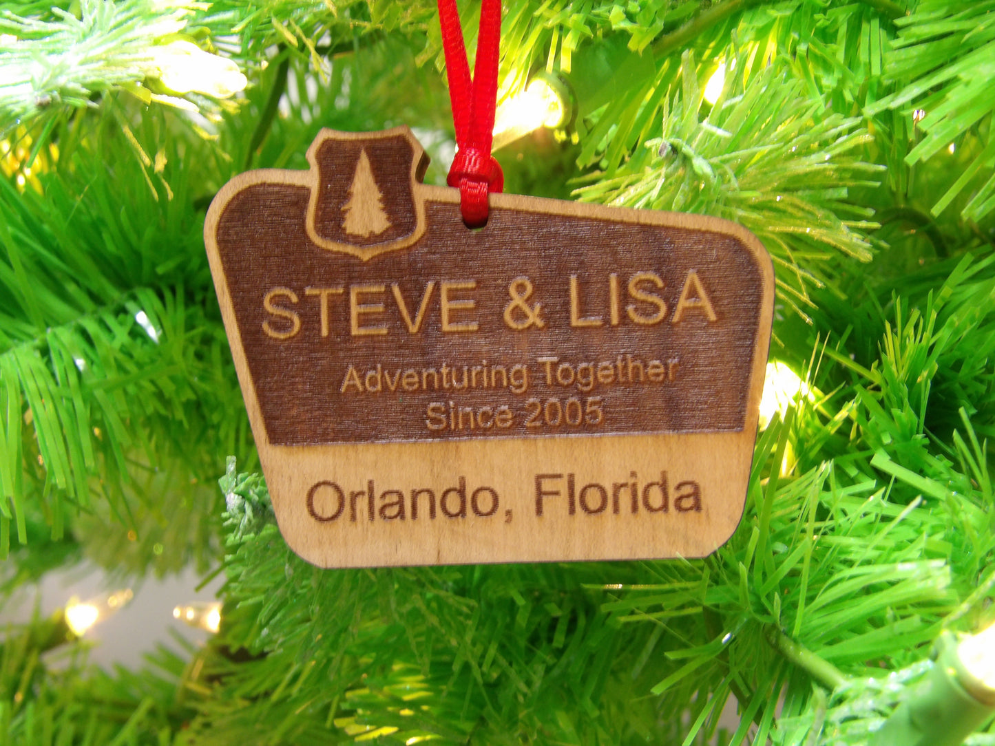 Personalized Adventuring Together Ornament (3 Variants)