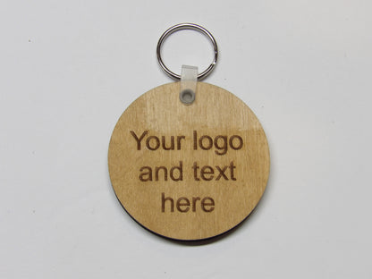 Custom Business Logo Keychains