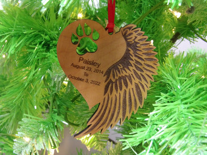 Personalized Pet Memorial Ornament