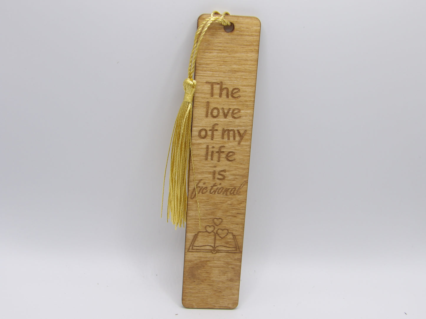 The Love of My Life is Fictional Bookmark