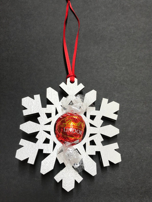 Lindor Truffle Snowflake Ornament