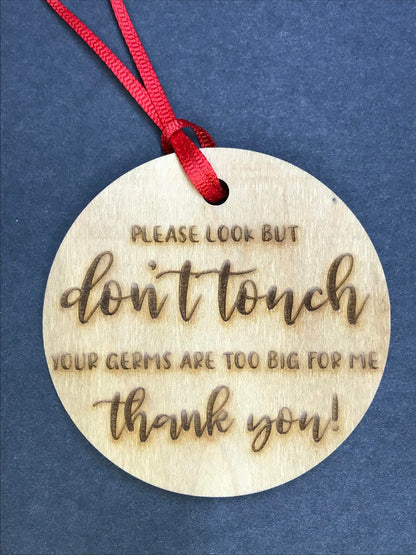 Please Look But Don't Touch Baby Tag
